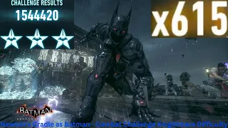 This is what Batman Arkham Knight Combat actually looks like if you have mastered it