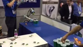 CES 2015 Beer Pong Robot