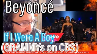 METALHEAD REACTS Beyoncé - If I Were A Boy (GRAMMYs on CBS) WOW!!!