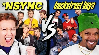 *NSYNC vs Backstreet Boys Lyric Battle!