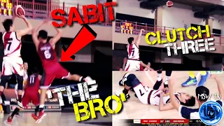 SABIT SI SCOTTIE THOMPSON SA CLUTCH THREE NI 'THE BRO' TERRENCE ROMEO! ANG LUPET NG STEP BACK!