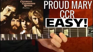 Proud Mary by CCR - Guitar Lesson