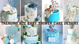 🔹💙🔹Baby Shower Cake Designs | Baby Boy Cake | Boy baby shower cake | Baby Cake design