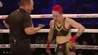 Crystal Pittman vs Jessica Link Bare Fists  Women