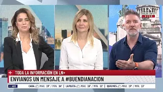 La reacción de Luis Novaresio a la entrevista de Cristina Kirchner