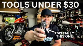 14 Tools UNDER $30 for Motorcycle Building!!! [MY MOST USEFUL BUDGET TOOLS]