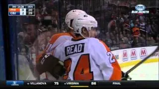 Flyers @ Blue Jackets Highlights 12/19/15