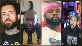 Akademiks calls Adam 22’s old bodyguard Big Skee after watching his video talking Lena & Housephone