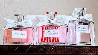 Dior Beauty Review | Miss Dior Comparison (Blooming Bouquet, Eau de Parfum, and Parfum)