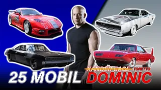 25 MOBIL DOMINIC TORRETO SEBELUM MENJADI AGEN RAHASIA !!!