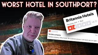 Worst hotel stay in Southport, OMG I was shocked! Prince of Wales, Britannia Hotels full room tour!