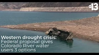 Feds release drought plan options for Colorado River dam operations [FULL PRESSER]