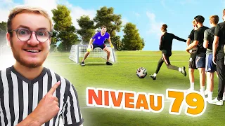 Marquer des buts du niveau 20 à 100 : qui réussira à tous les mettre ?