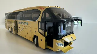 Unboxing ASIASTAR Diecast Bus Model  #miniatureautomobiles #toys #scalemodels #diecastmodels