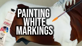 PAINTING White MARKINGS - How To Customize Your Breyer Model Horse