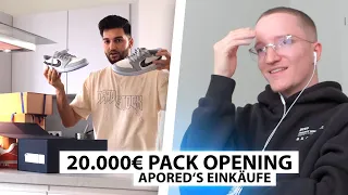 Justin reagiert auf ApoRed's 20.000€ Shopping.. | Reaktion