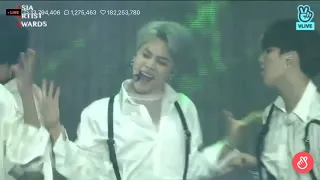 181128 Asia Artist Award BTS ( 방탄소년단 ) [ Fake Love + IDOL ]