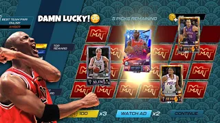 OMG! CLAIMING FREE 200K PWR MICHAEL JORDAN AND AMBER TIER CARDS FROM TOURNEY AND H2H NBA 2K MOBILE