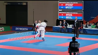 Tri Winarni (INA) Vs Sukkiaw Arm (THA) - Female Kumite -61 Kg Sea Games 2019