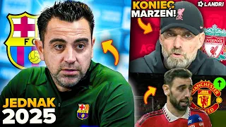 Xavi ZOSTAJE w FC Barcelonie do 2025 roku! LIVERPOOL przegrywa DERBY!  6 goli na Old Trafford!