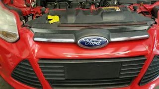 Ford Focus Radiator-condenser Removal 2012 13 14 and others.