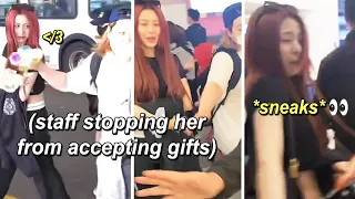 how Yunjin treats her fans in America gets VIRAL again (on their way for Coachella)