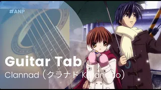 Guitar Tab - Clannad (クラナド) 『Dango Daikazoku 』Ost | Fingerstyle Tutorial Sheet #Anp