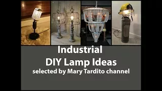 Industrial DIY Lamp Ideas – Recycled Crafts Ideas