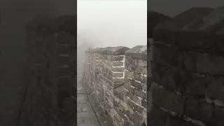 Visiting The Great Wall Of China In The Winter With Snow!