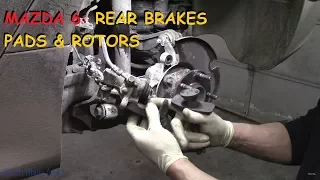 Mazda 6 Rear Brake Pads & Rotors