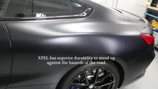 Eclipse Window TInting - Installation of XPEL Stealth Matte Clear Bra