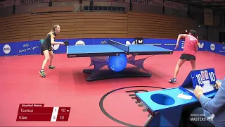 Sophia Klee (GER) vs Yuki Tsutsui (GER) | R16 | 2020 Düsseldorf Masters 5