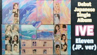 [Unboxing] IVE - Eleven JP ver Japanese Debut Album (with Tower Record & Soundwave POBs)