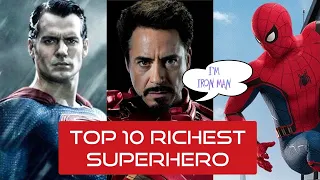 Top 10 Richest Superheroes In The World