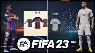 FIFA 23 Gameplay PS4 - FC Barcelona vs Real Madrid - FIFA 23 EL CLASICO 2017/2018 Ronaldo Messi