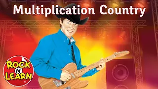 Multiplication Country | Learn to Multiply 2s - 12s | Country Music Math Songs