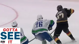 GOTTA SEE IT: Shea Theodore Dekes Through Canucks For Dazzling Goal