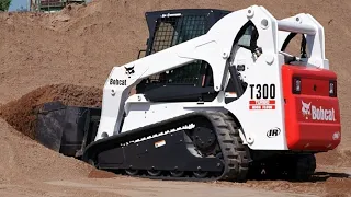 Очень крутой обзор мини погрузчика Bobcat T300 от Ивана