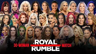 WWE 2K22 - WOMENS ROYAL RUMBLE MATCH