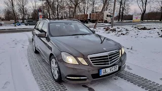 Обзор Mercedes w212 350 cdi e-class