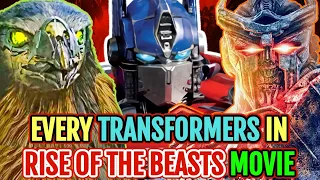 17 (Every)Transformers in Rise of the Beasts - Explored With Their Backstories!