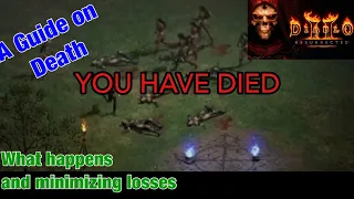 Diablo 2 Resurrected - What happens when you die? - A guide on DEATH - Don’t lose your stuff! - PS5