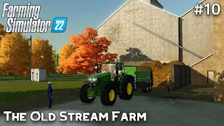 Spreading Manure&Lime. Plowing Fields #10 🔹️The Old Stream Farm🔹️Farming Simulator 22🔹️Timelapse