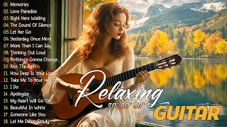 Top 100 Legendary Guitar Love Songs 🎸 Romantic Music to Elevate Your Mood and Inner Peace