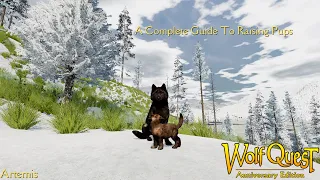 Complete Guide On How To Raise Pups In WolfQuest