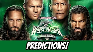 WWE WrestleMania 40 Predictions | Eleanor Wrestling