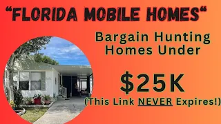 Hunting Cheap Florida Mobile Homes for Sale With LOW Lot Rents!  Four Star 9/27/23