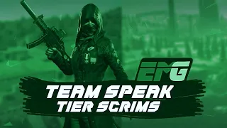 TeamSpeak EMG | Tier Scrims | PubgM | Exceptional Mobile Gaming