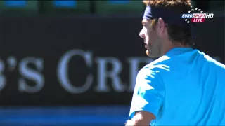 Aus Open 2012 Quarterfinal Roger Federer vs Juan Martin Del Potro
