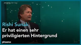 Grahame Lucas zum designierten britischen Premier Rishi Sunak am 25.10.22